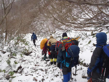 登山ガイド研修