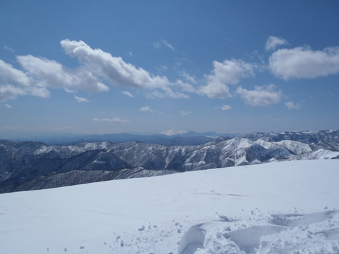 山頂からの風景