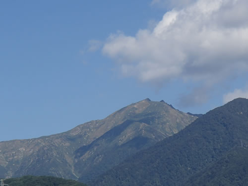 谷川岳双耳峰
