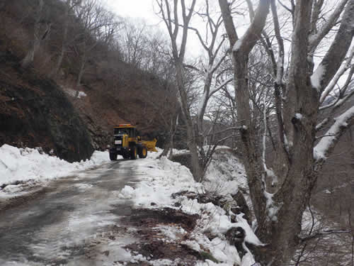 除雪作業